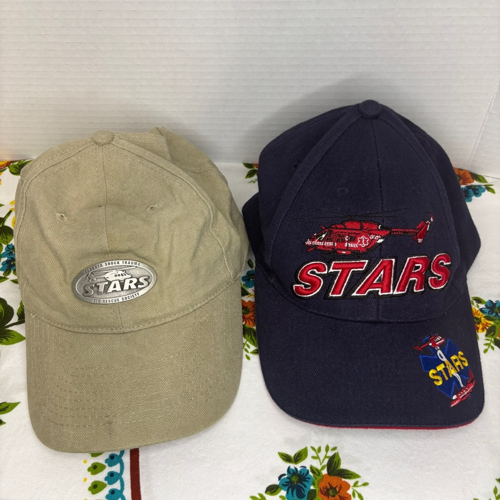 Stars Alberta Shock Trauma Air Rescue Society Baseball Caps Adjustable